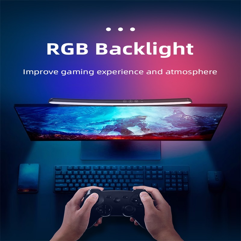Barra de luz LED curvada para  - Esports Gaming Monitor reseña y precio