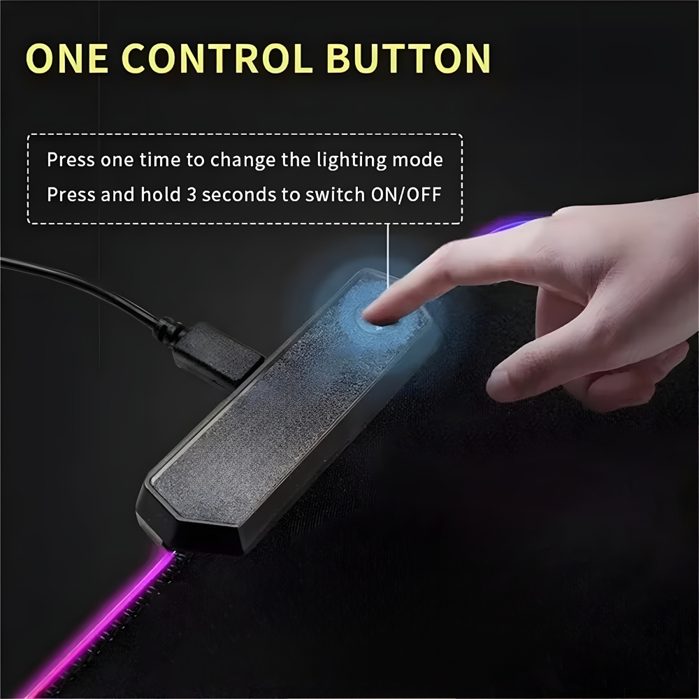 Alfombrilla de ratón grande RG - Mouse Pad Extended Rgb reseña y precio
