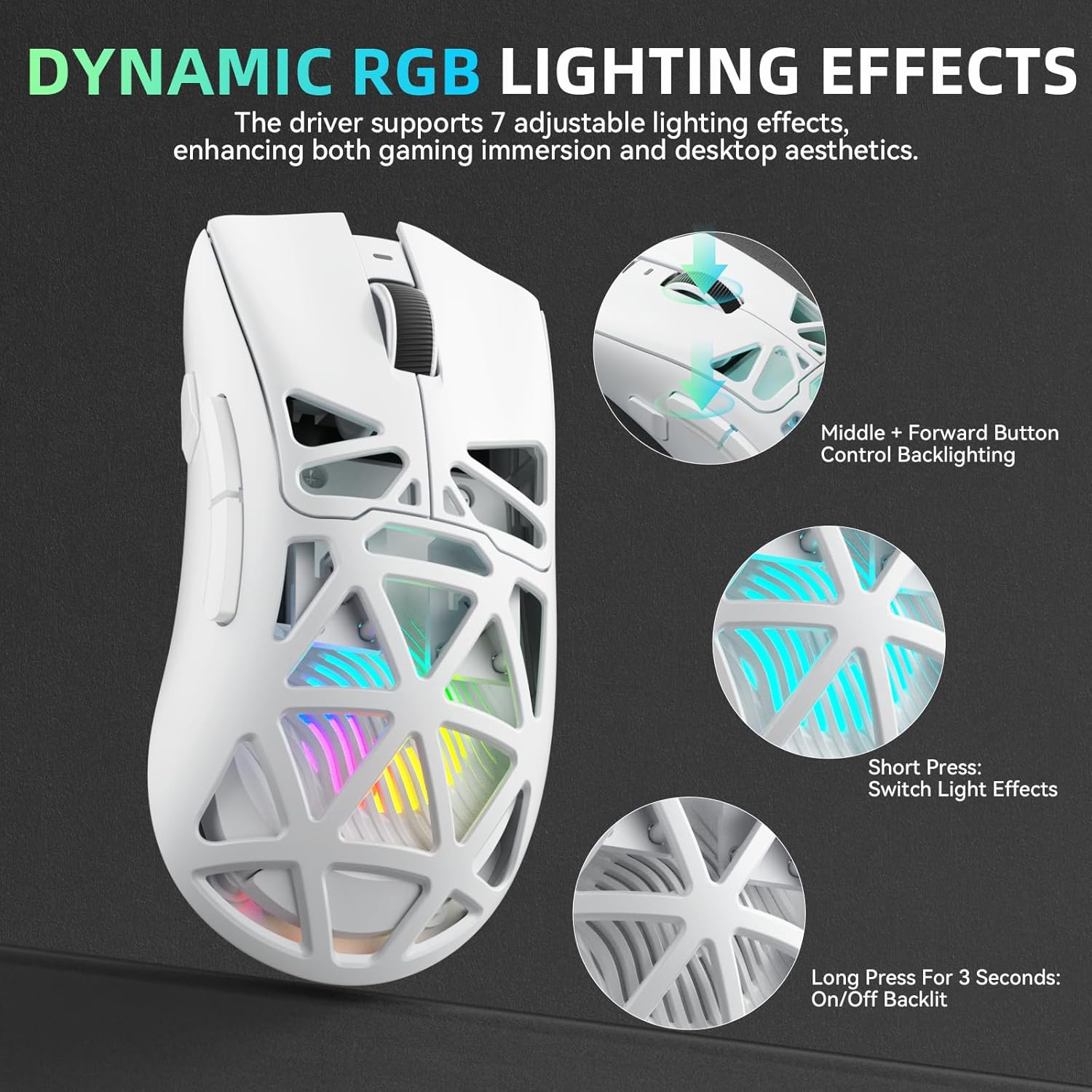 AULA SC620 Nuevo Mouse para Ju - Esports Gaming Mouse Weight Adjustable reseña y precio